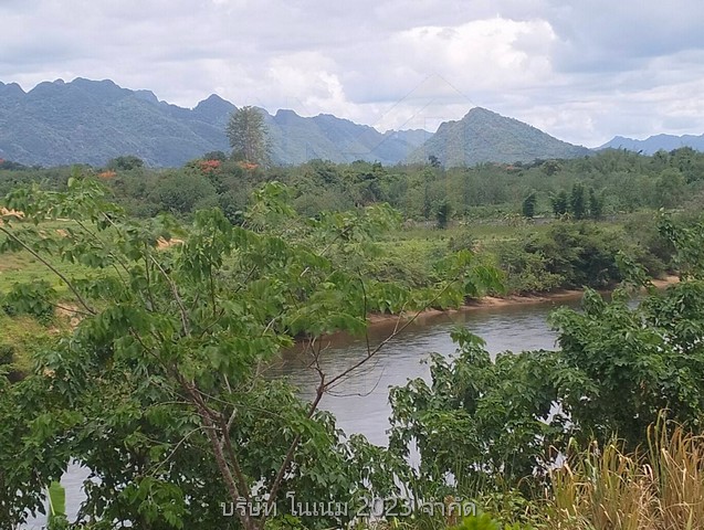 ขายที่ดินผืนงามนศ 3 กเนื้อที่ 14 ไร่ 1 งาน 97ตารางวาติดถนนคอนกรีตไฟฟ้าประปาวิวโค้งน้ำสวยติดหน้าน้ำ 90 เมตรเหมาะสำหรับทำโรงแรมรีสอร์ท