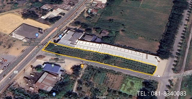 ขายที่ดิน ติดถนนแสงชูโตขาเข้ากรุงเทพ   อำเภอท่ามะกา กาญจนบุรี