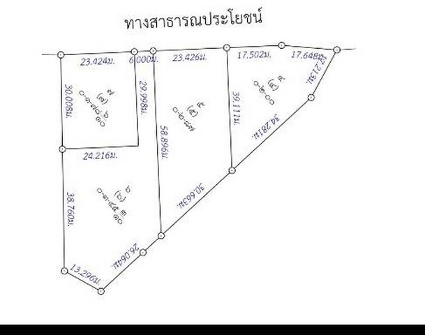 ขายที่ดินเหมาะสร้างบ้าน สร้างคาเฟ่ 