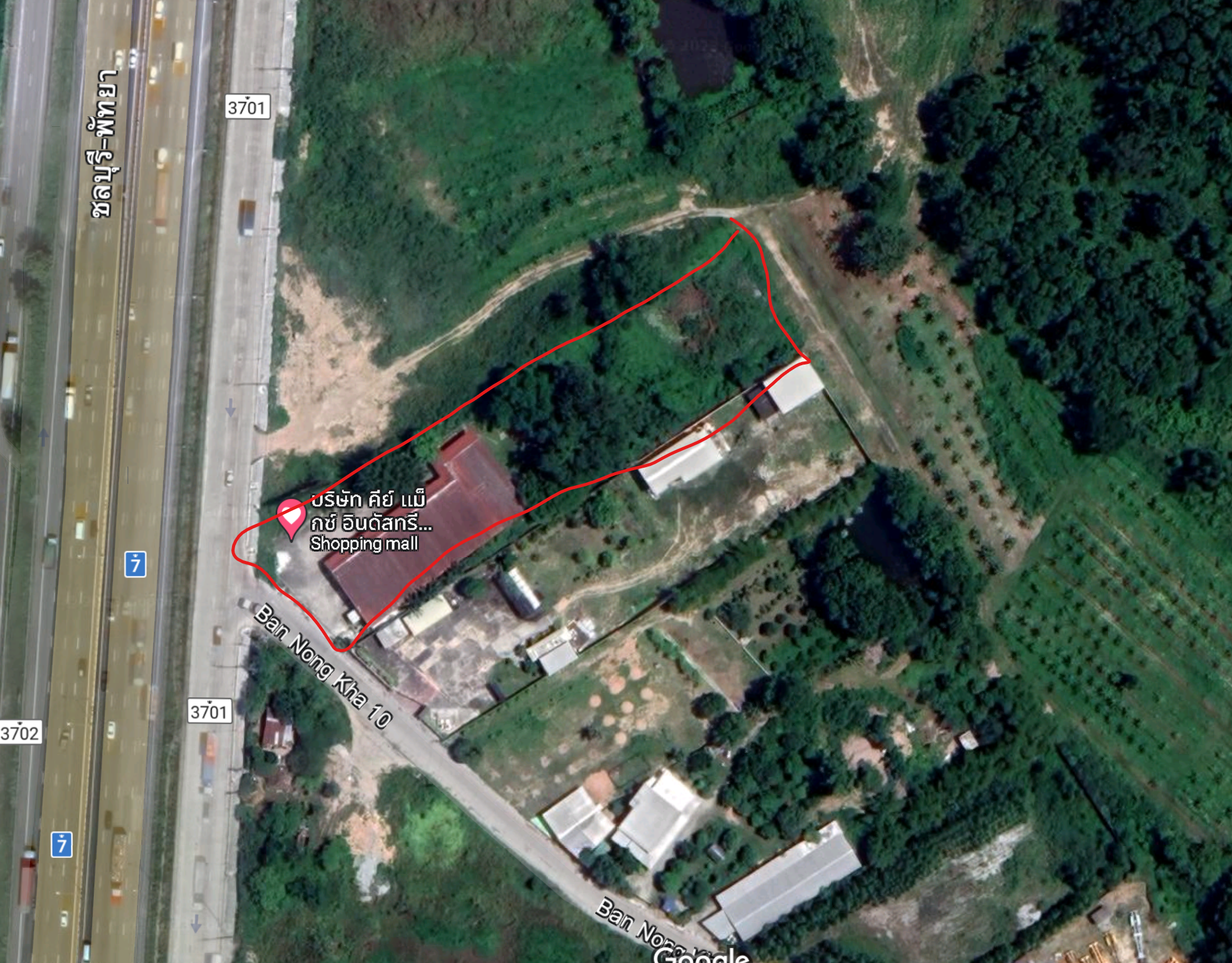 ขายที่ดิน  3 ไร่ เจ้าของขาย  ตำบลบางพระ อำเภอศรีราชา จังหวัดชลบุรี 