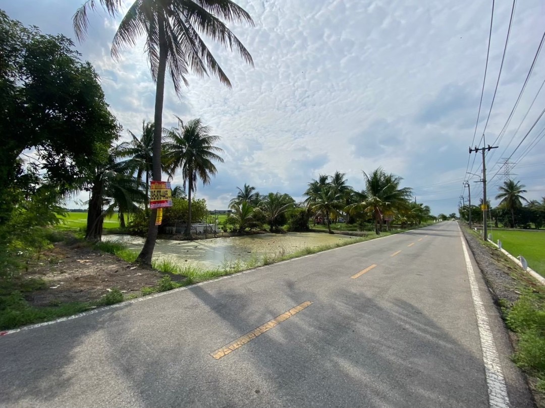 ขายถูกมาก‼ ที่ดินใกล้วัดใหม่เจริญราษฎร์ 4 ไร่ ติดถนนเลียบคลอง 14 ฝั่งตะวันตก หนองจอก กรุงเทพมหานคร