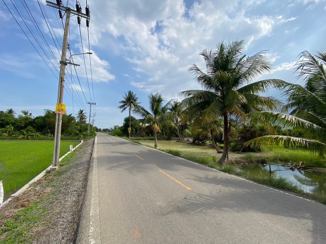 ขายถูกมาก‼ ที่ดินใกล้วัดใหม่เจริญราษฎร์ 4 ไร่ ติดถนนเลียบคลอง 14 ฝั่งตะวันตก หนองจอก กรุงเทพมหานคร