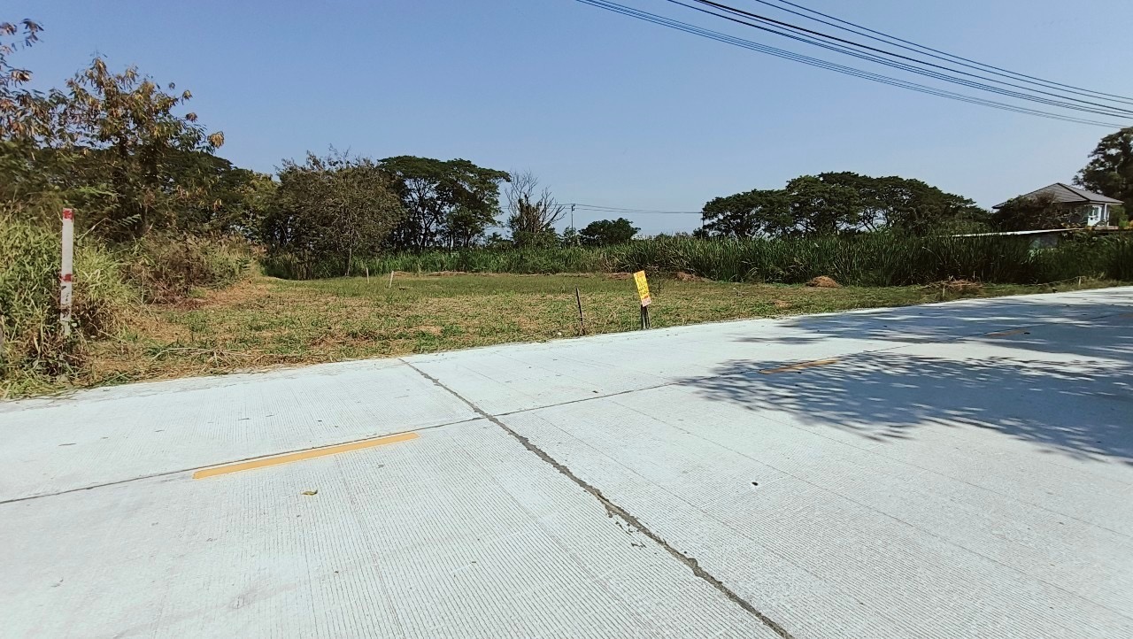 ขายที่ดินใกล้ราชพฤกษ์ตัดใหม่ 516.9 ตารางวา ติดถนนคอนดรีตสาธารณะ ถมแล้วซอย แหลมทอง เมืองปทุมธานี