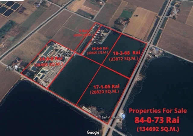 ขายที่ดินพร้อมสิ่งปลูกสร้าง  84 ไร่ 0 งาน 73 ตารางวา  ตำบลทุ่งลูกนก อำเภอกำแพงแสน จังหวัดนครปฐม 