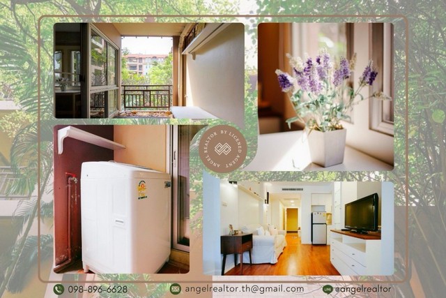 คอนโด Baan Suan Sukhothai  บ้านสวนสุโขทัย 2 ห้องนอน 1 ห้องน้ำ 1 ห้องนั่งเล่น 1 ห้องครัว 2 ระเบียง กรุงเทพมหานคร