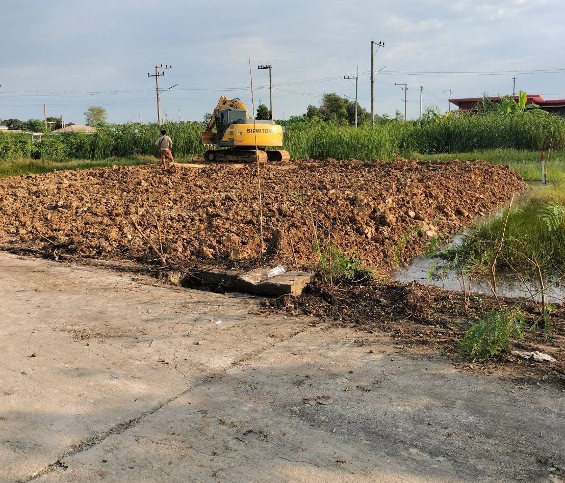 ขายที่ดินเปล่า ถมแล้ว 100 วา คลอง11 บึงกาสาม โครงการสวนแก้ว2  