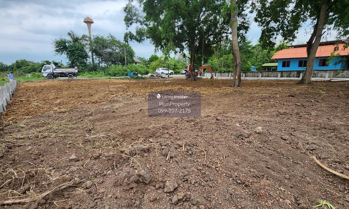 ขายที่ดิน 201 ตรว. ถมแล้ว ติดถนนเมน ติดสถานีรถไฟฟ้าสายสีแดงเข้ม ส่วนต่อขยาย สถานีเชียงราก