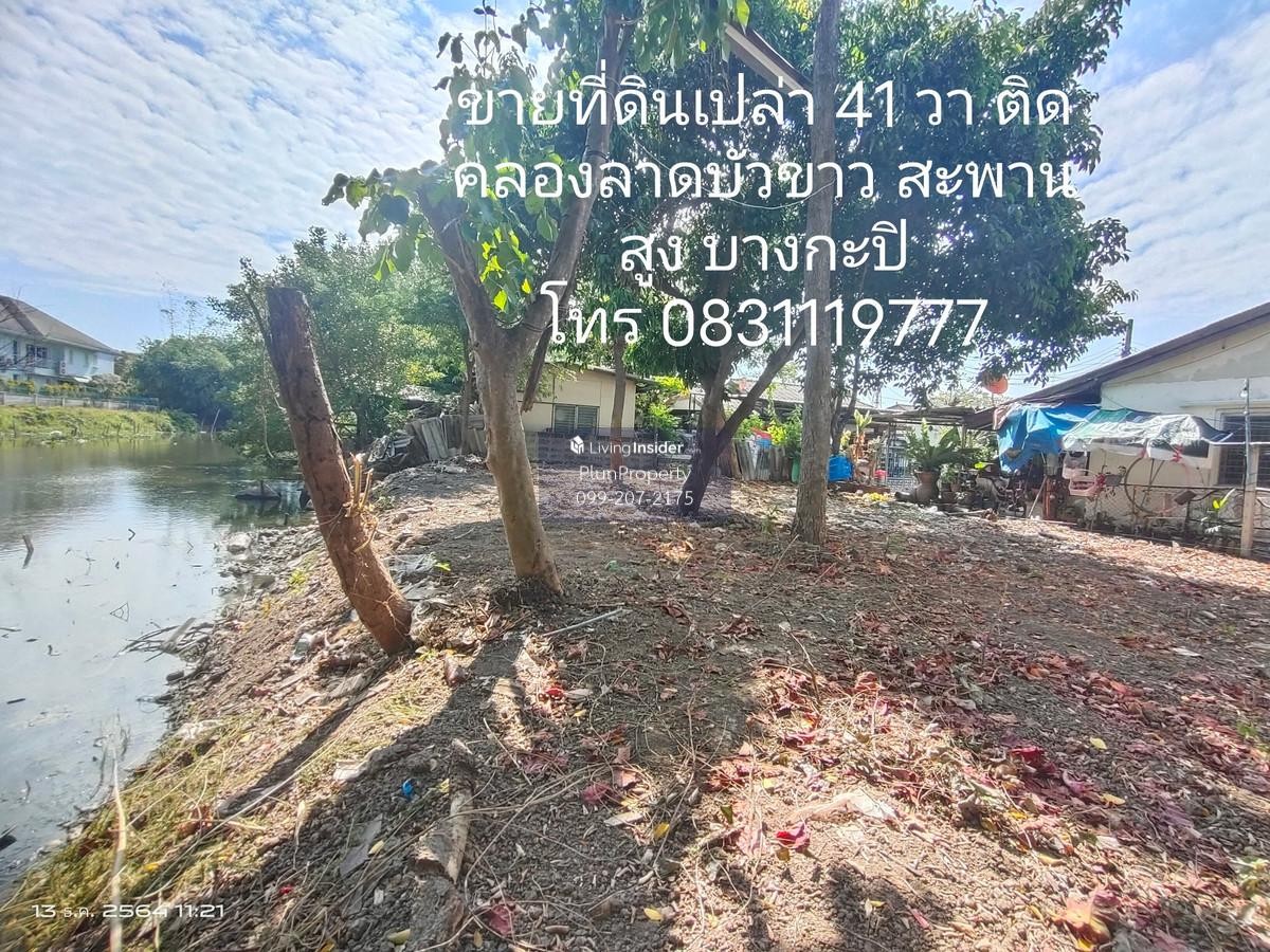 ขายที่ดินติดคลองลาดบัวขาว ซอยมิสทีน ทำเล รถไฟฟ้าสายสีส้ม หมู่บ้านเคหะธานี4 ราคานี้หาไม่ได้แล้ว