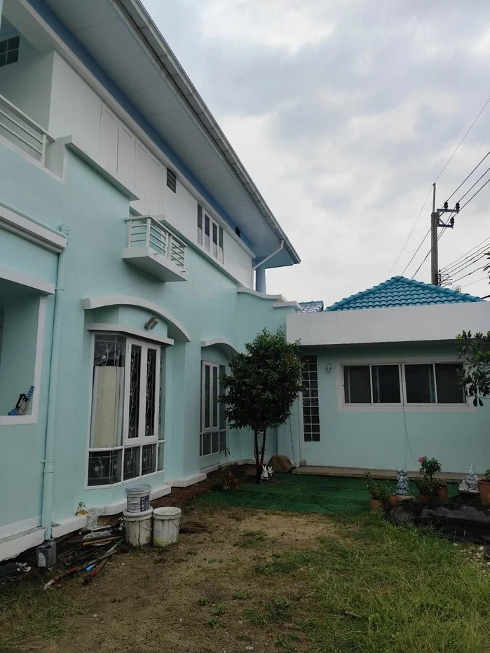 ขายบ้านเดี่ยว 2 ชั้น 89 ตารางวา ทำเลดีมาก หลังริม ถนนเมน อ.เมือง นนทบุรี