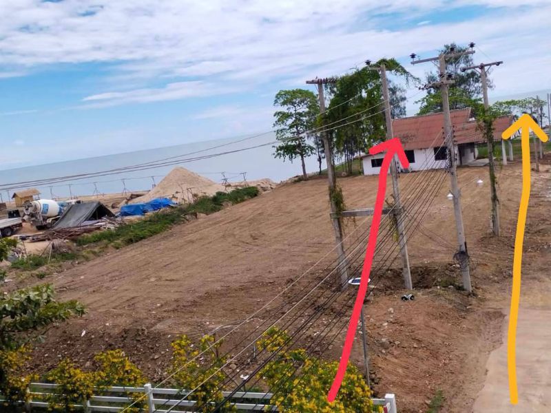 ขายที่ดินเปล่าทำเลดี เจ้าของขายเอง ราคาถูก หาดเพชรรีสอร์ท เพชรบุรี