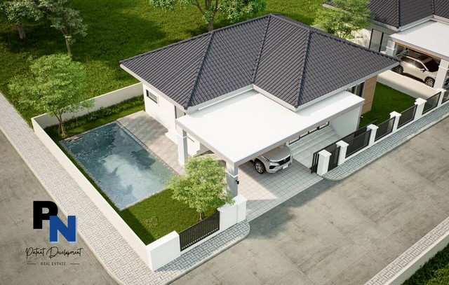 ขายบ้านเดี่ยวสร้างใหม่ในทำเลศักยภาพ โครงการชัยพฤกษ์ 2 – พัทยา ใกล้ตลาดเอ็ม เดินทางสะดวก ใกล้ทะเล ใกล้ธรรมชาติ