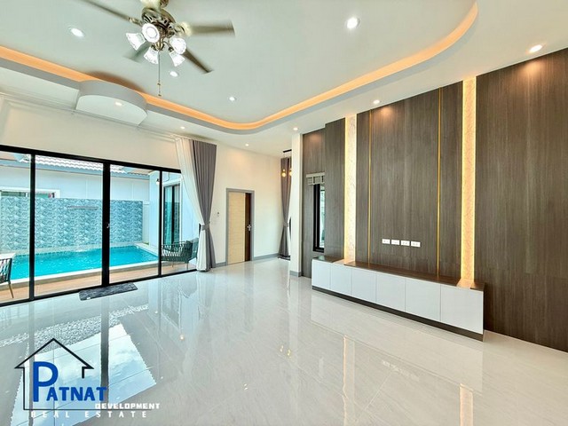 บ้านเดี่ยวสร้างใหม่ พร้อมสระว่ายน้ำส่วนตัว ห้วยใหญ่-พัทยา (ใกล้วัดห้วยใหญ่)