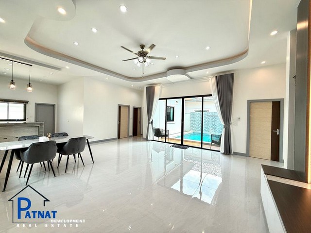 บ้านเดี่ยวสร้างใหม่ พร้อมสระว่ายน้ำส่วนตัว ห้วยใหญ่-พัทยา (ใกล้วัดห้วยใหญ่)