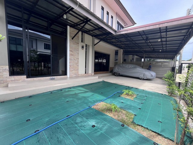 บ้านเดี่ยวใกล้พุทธมณฑล  56 ตารางวา  ตำบลบางกระทึก อำเภอสามพราน นครปฐม