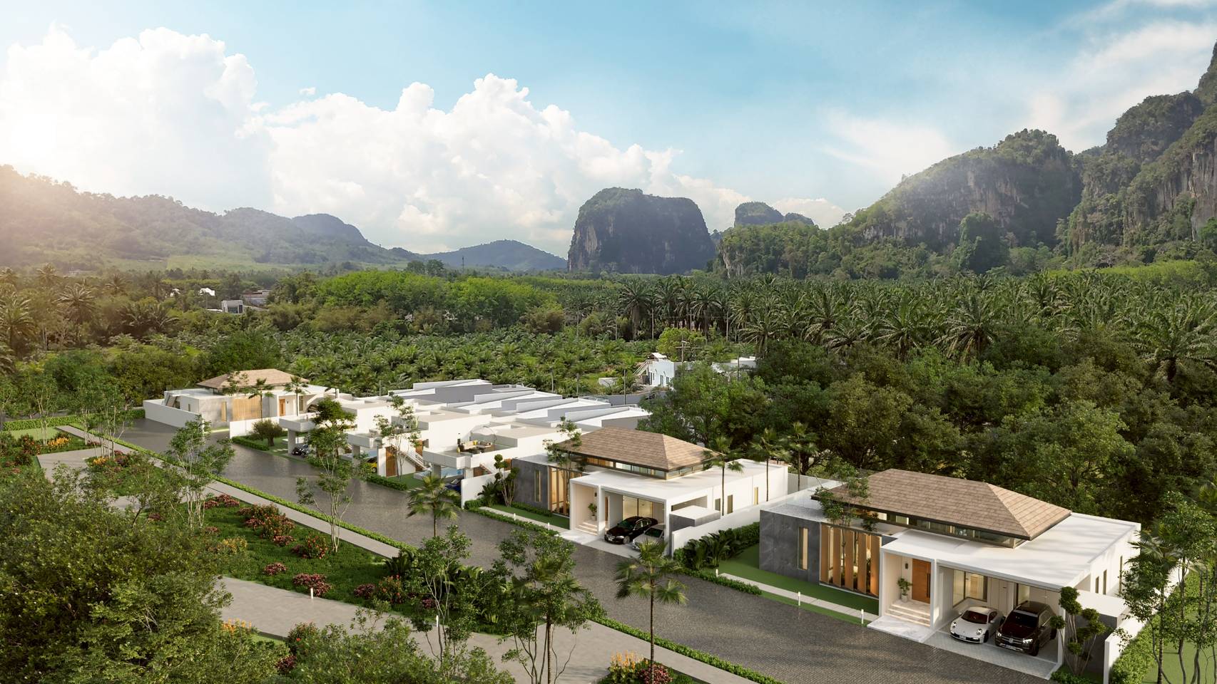 ขายพูลวิลล่า GRAND VILLE B1 อ่าวนาง 12.9 ล้านบ้านเปล่า / 15.9 ล้านรวมเฟอร์